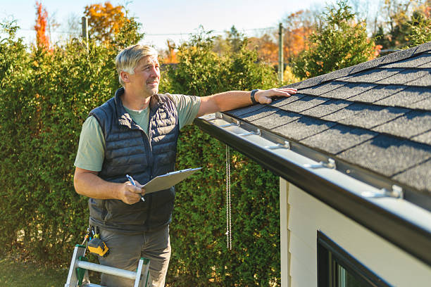 Professional Commercial Roofing technician working in Rowe, MA